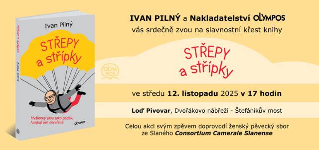 Střepy a střípky křest knihy